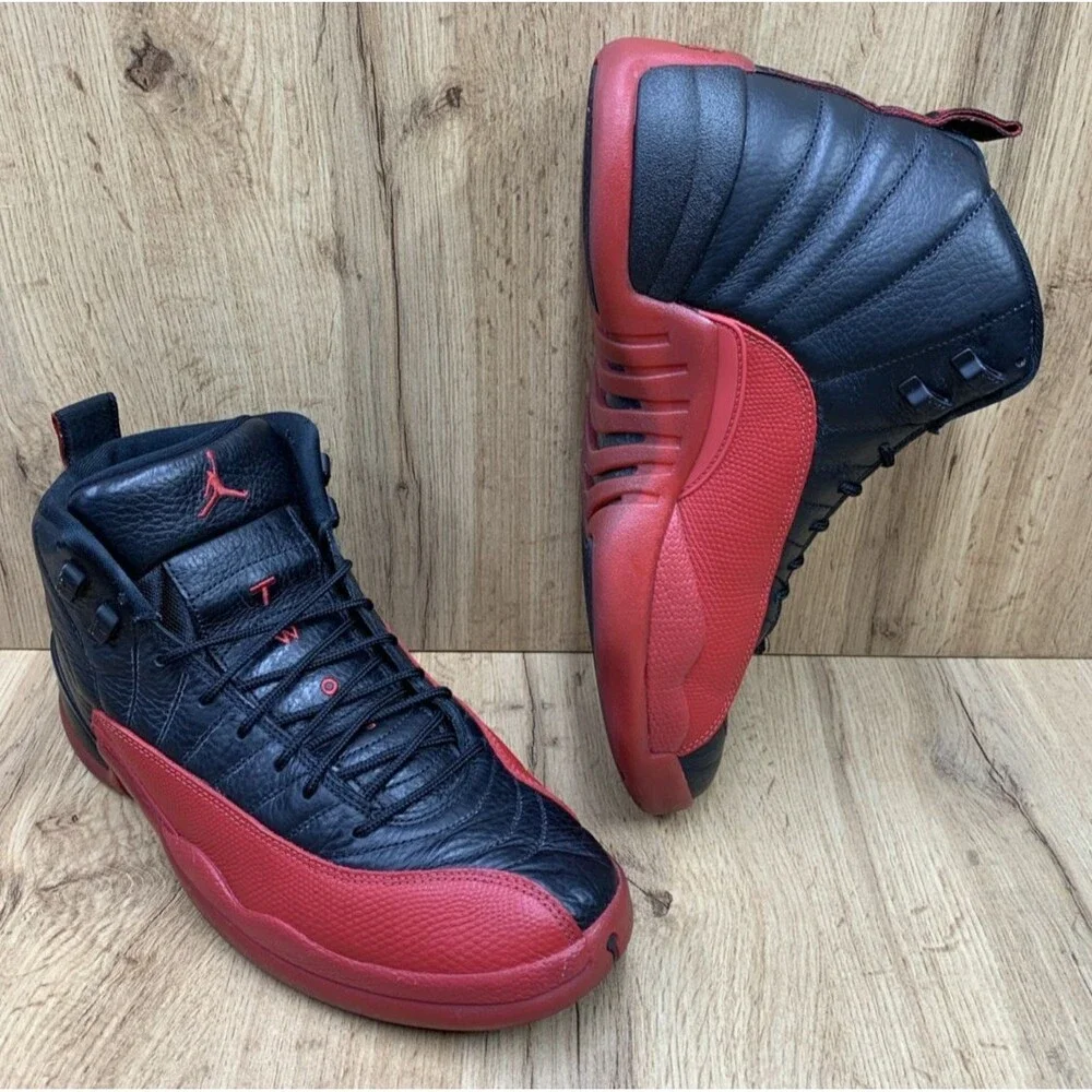 Jordan 12 Retro Flu Game 2024 Sneaker Shoes CT8013-002 Size 12M CLEAN NO BOX
